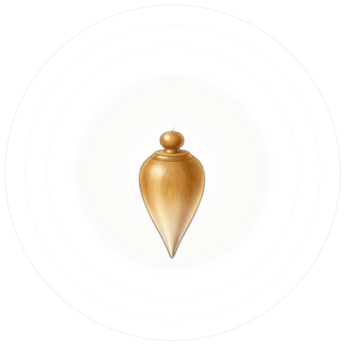 Pêndulo de radiestesia