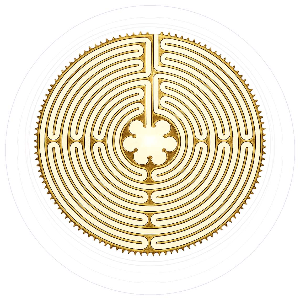 Símbolo do Labirinto de Chartres